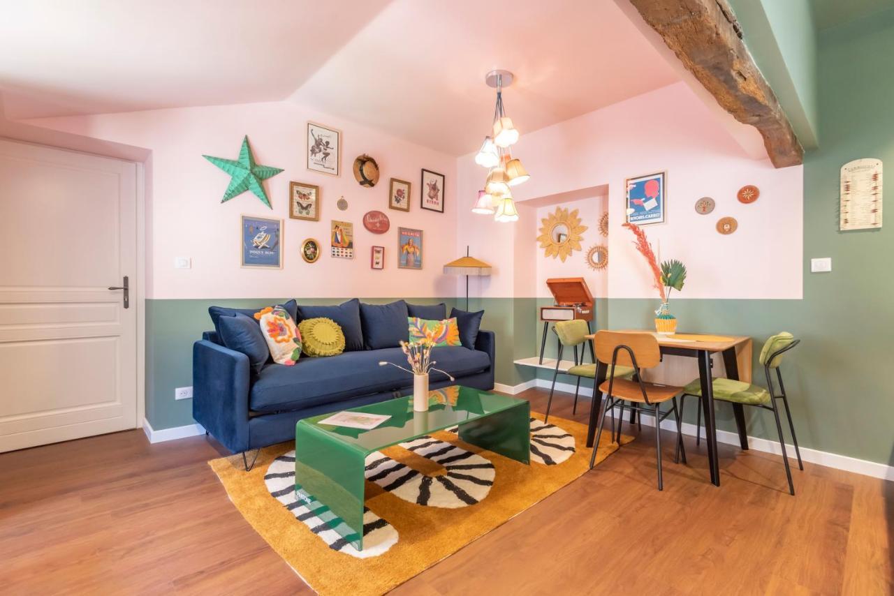 Le Vintage . Centre-Ville Macon . Atypique . Proche Gare . Wifi . Climatisation . Confortable . Εξωτερικό φωτογραφία